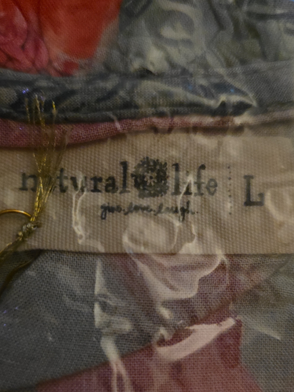 NATURAL LIFE Elisa Ruffle Tie Top - Picture 3 of 6